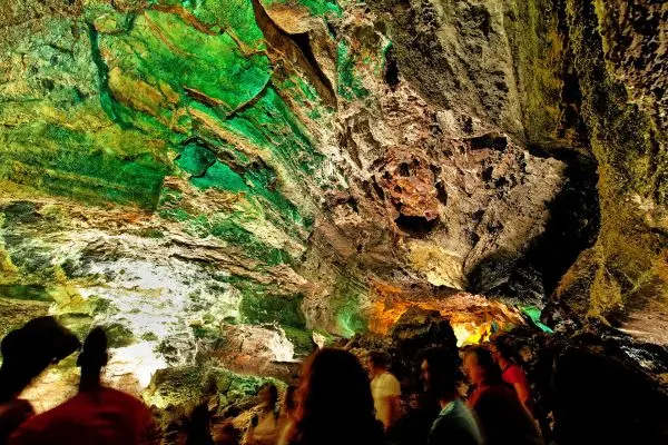 Höhlen von Lanzarote (Cuevas Los Verdes)