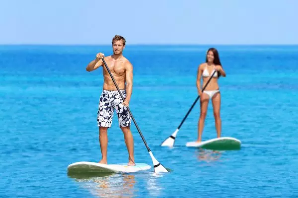 Stand Up Paddle board with Lanzarote SUP
