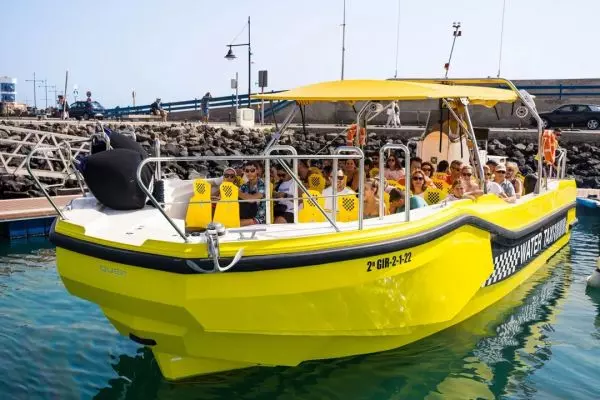 Yellow Taxi Boat to Los Lobos