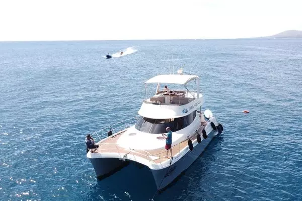 12 person catamaran trip with watersports