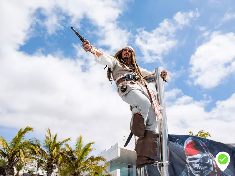 Lanzarote Boat Trip Pirate Themed