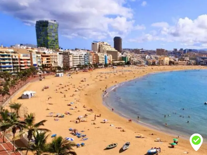 Choses à faire à Gran Canaria : Plage de las Canteras