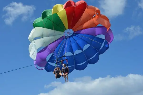 Parachute ascensionnel à Lanzarote