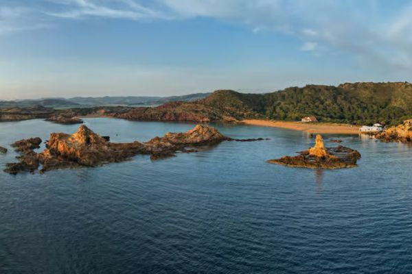 From Fornells: North Coast Beaches Cruise with Swim Stops