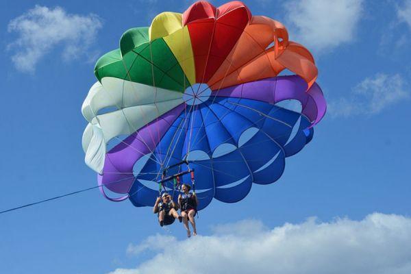 Parachute ascensionnel à Lanzarote