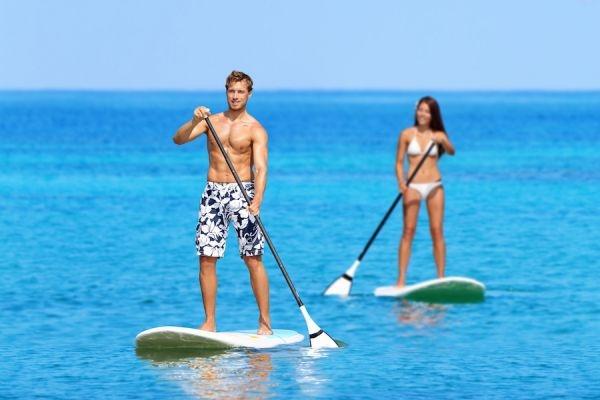 Stand Up Paddle board with Lanzarote SUP