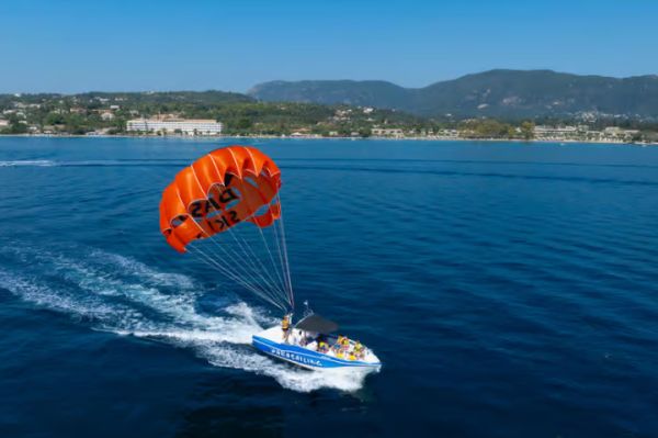 Corfu: Parasailing Adventure Near Corfu Town