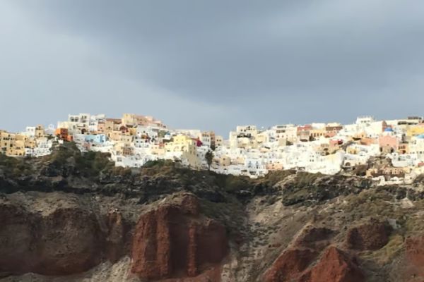 Santorini: Half-Day Sightseeing Tour with Hotel Pickup