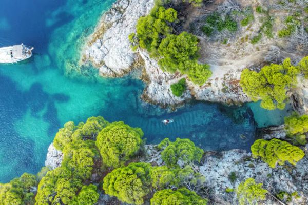 Skiathos: Full-Day Sailing Cruise with Lunch