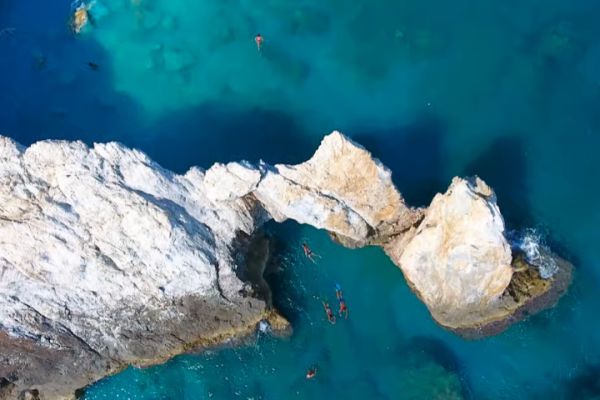 From Skiathos: Sea and Sun Island Day Cruise