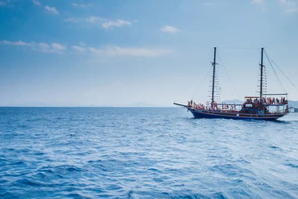 Kos Town: Kalymnos & Pserimos Day Cruise & Optional Transfer