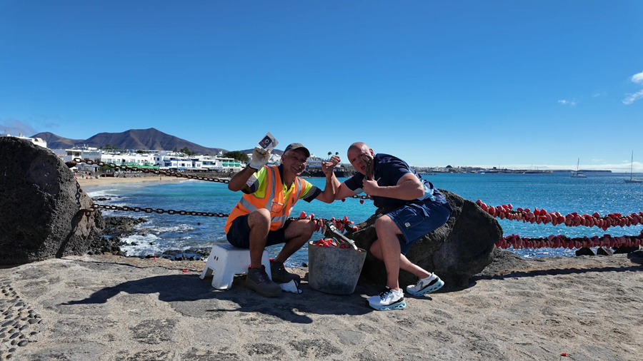 Just in time for Valentine’s Day: Love locks removed in Playa Blanca, Lanzarote