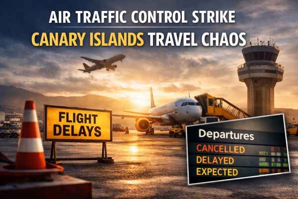 Spain air traffic control strike from 17 April: Lanzarote and Fuerteventura flights face disruption