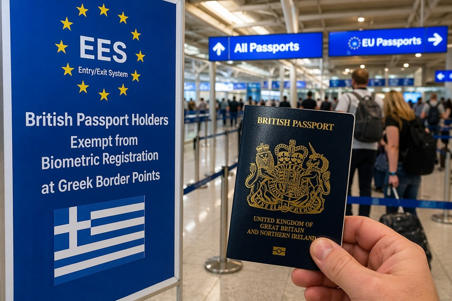 Greece Eases EES Rules for UK Tourists as Spain & Canary Islands Face Travel Chaos