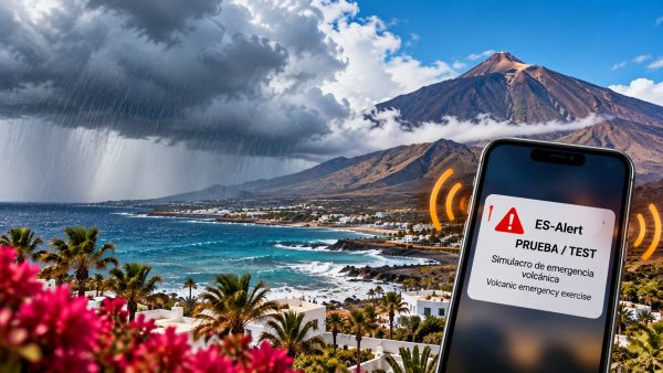 Canary Islands Rain Alert & Tenerife Volcano Drill 2026